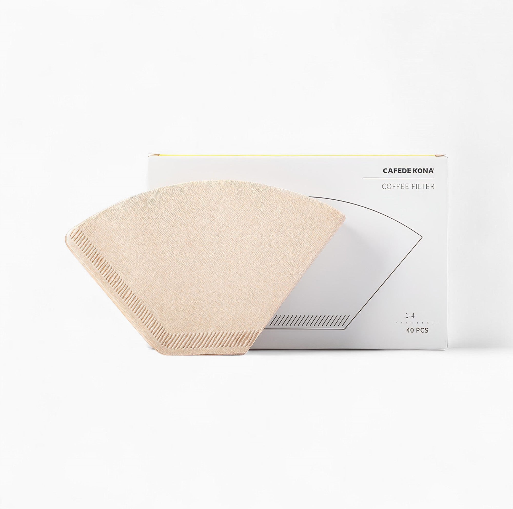 Natürliche V60 Sektor-Filterpapiere