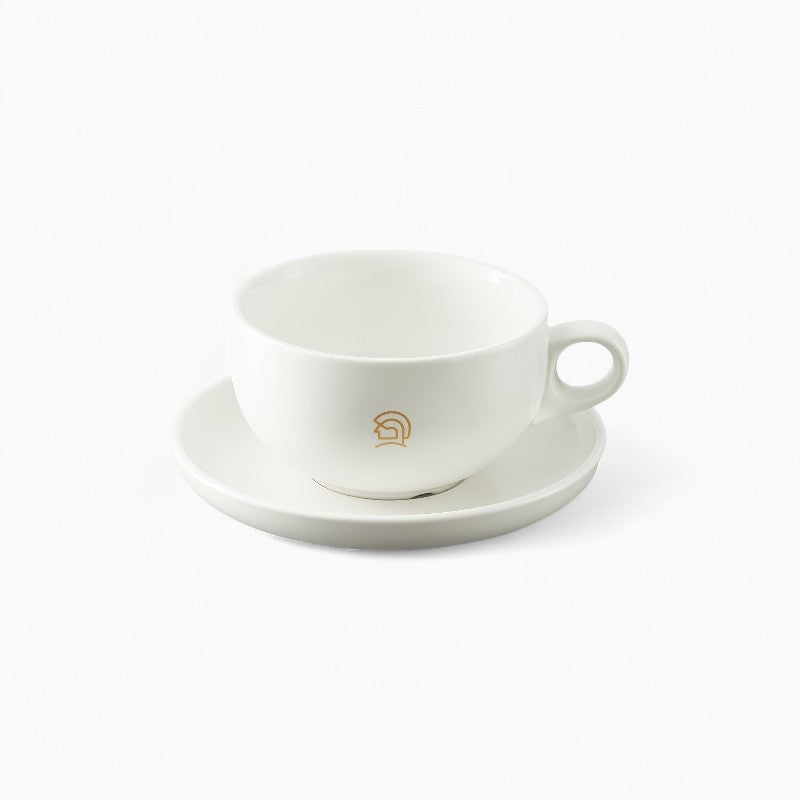 Ceramic Coffee Cup and Saucer Set - Thumbnail 5