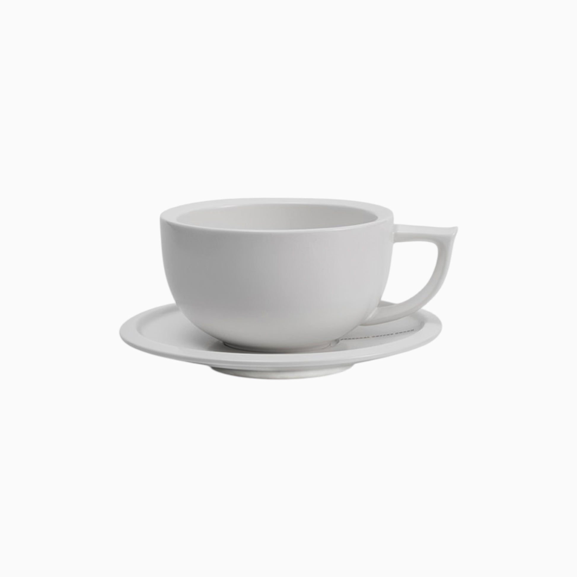 Embossed Ceramic Latte Cup 280ml - MUVNA - Lastaforest