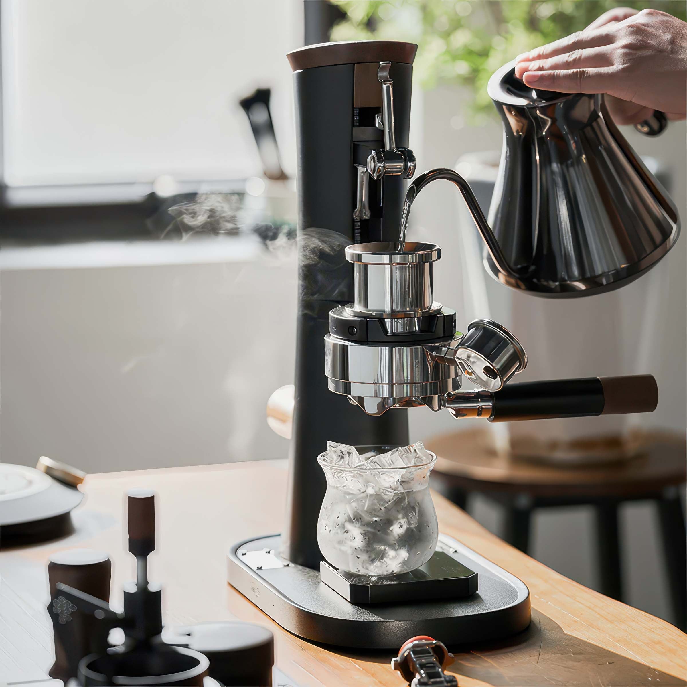 Alkaid Hand-Cranked Manual Coffee Machine – Lastaforest
