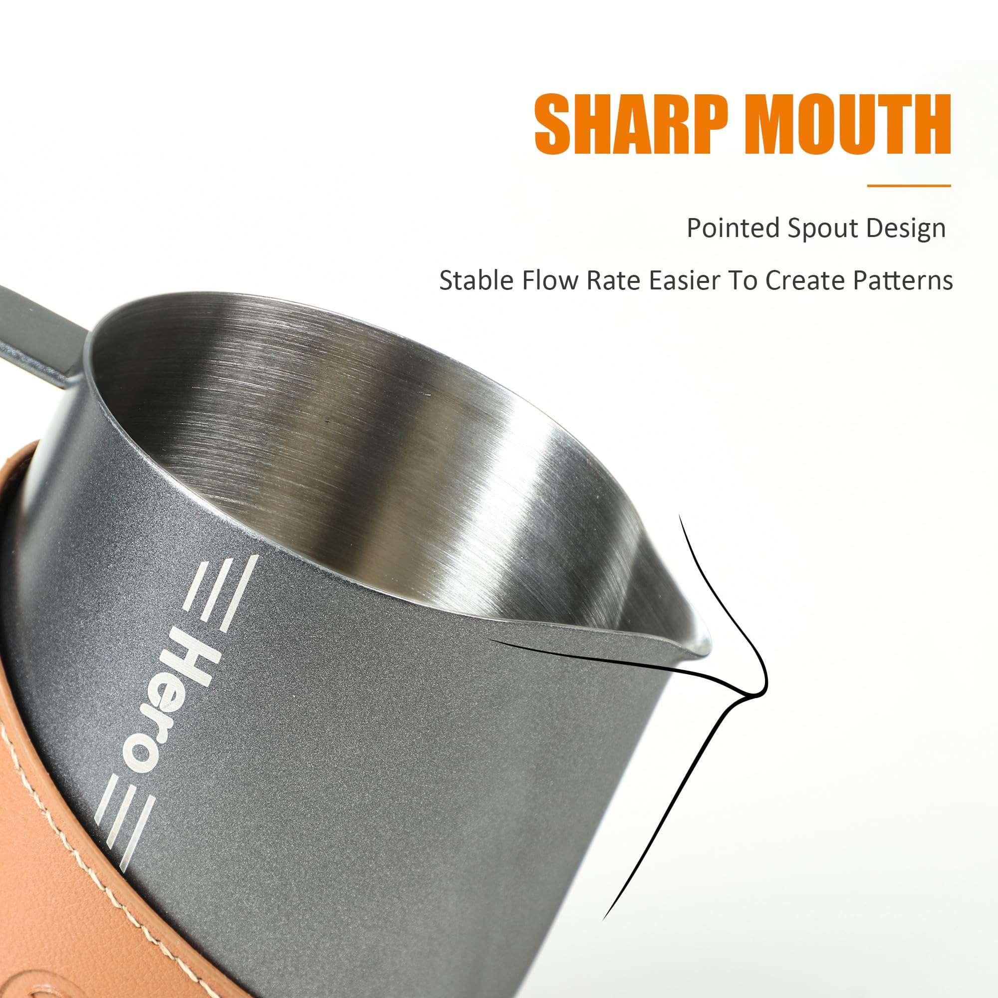 Fortgeschrittener Milchaufschäumer-Krug