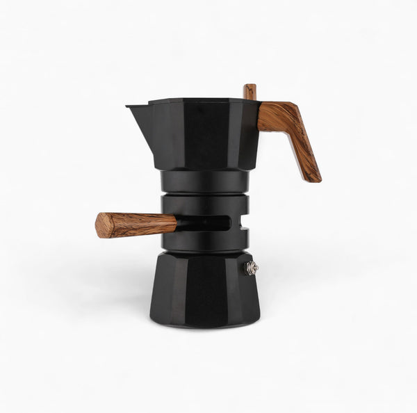 High Pressure Double Valve Concentrated Coffee Moka Pot