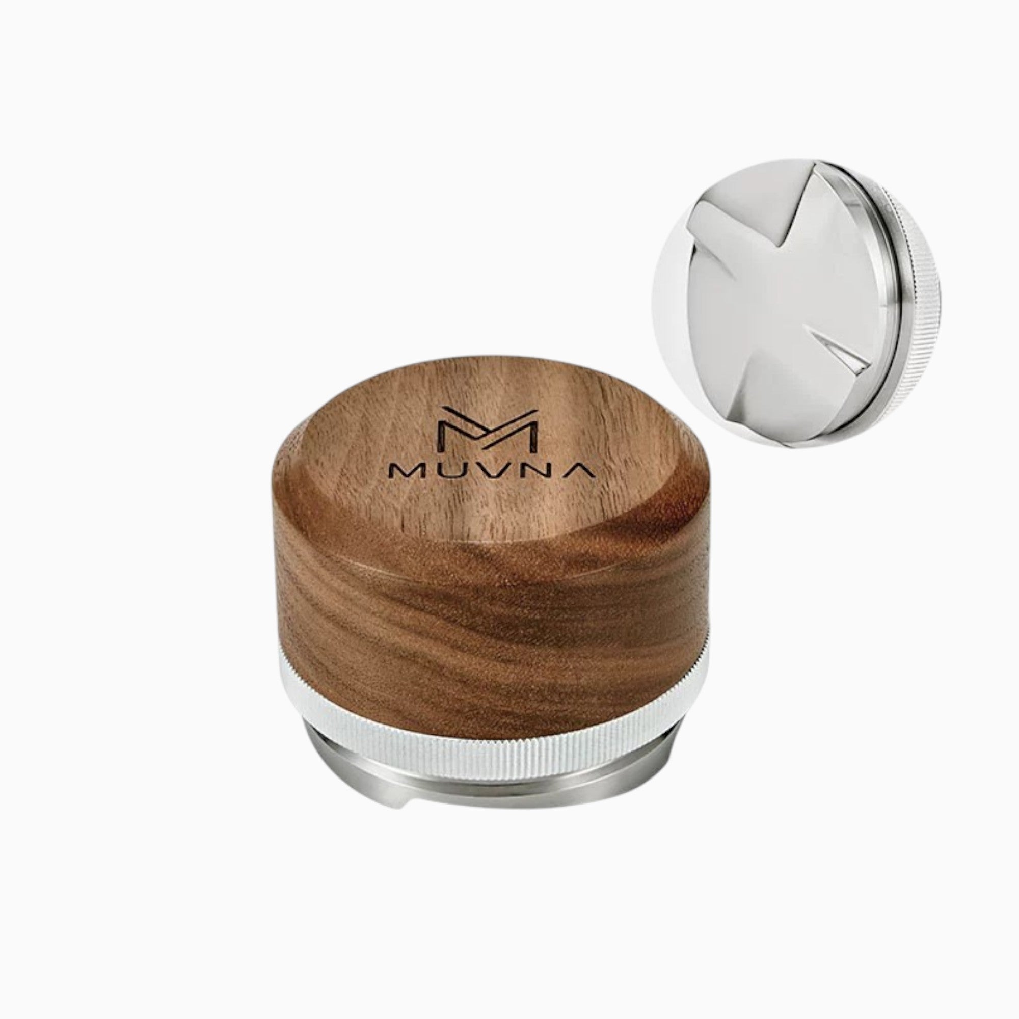 Tamper & Distributor with Wooden Handle - MUVNA - Lastaforest