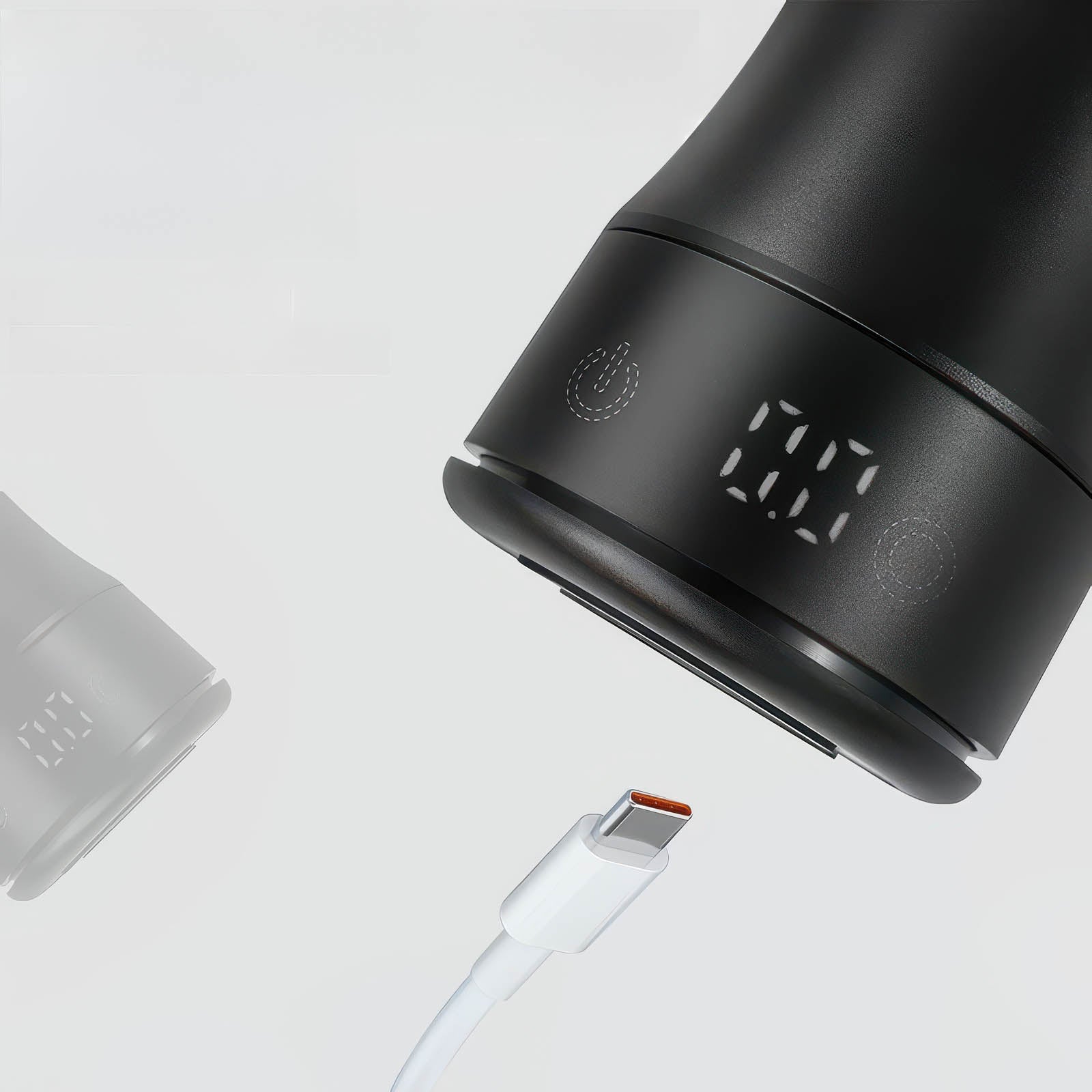 Coffee Dosing Cup with Built-In Scale
