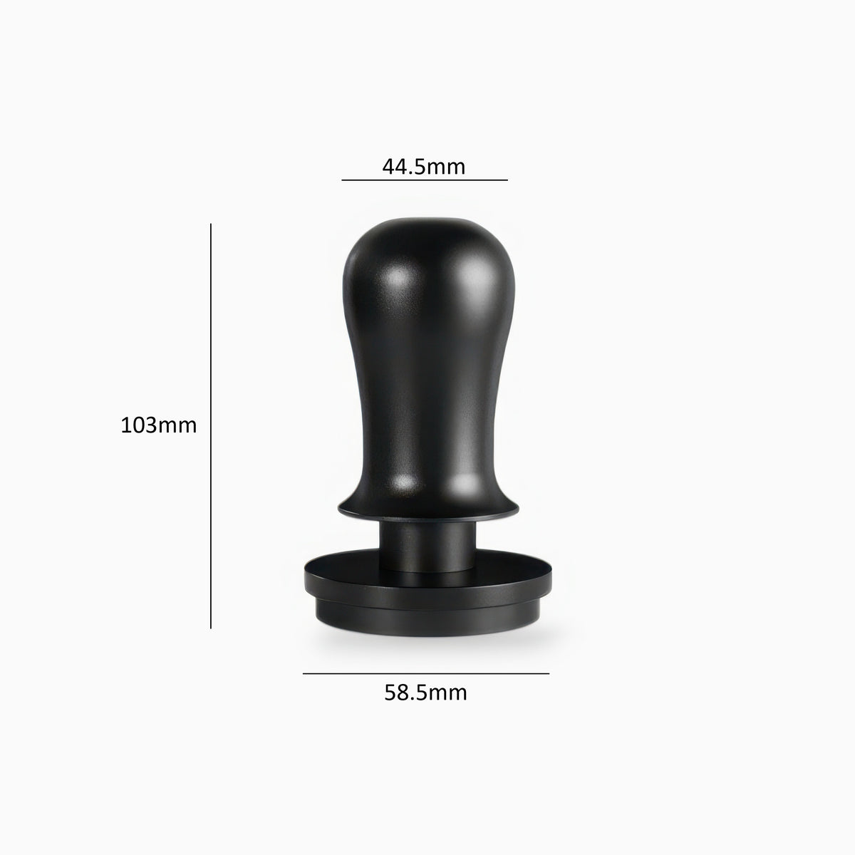 Black Precision Spring-Loaded Constant Force Tamper