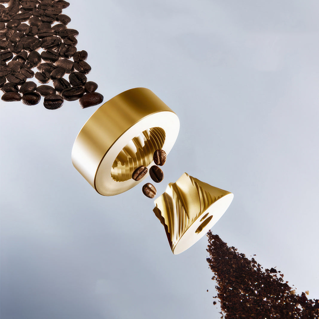 STARSEEKER E64 Electric Coffee Grinder - 64mm Titanium Flat Burr