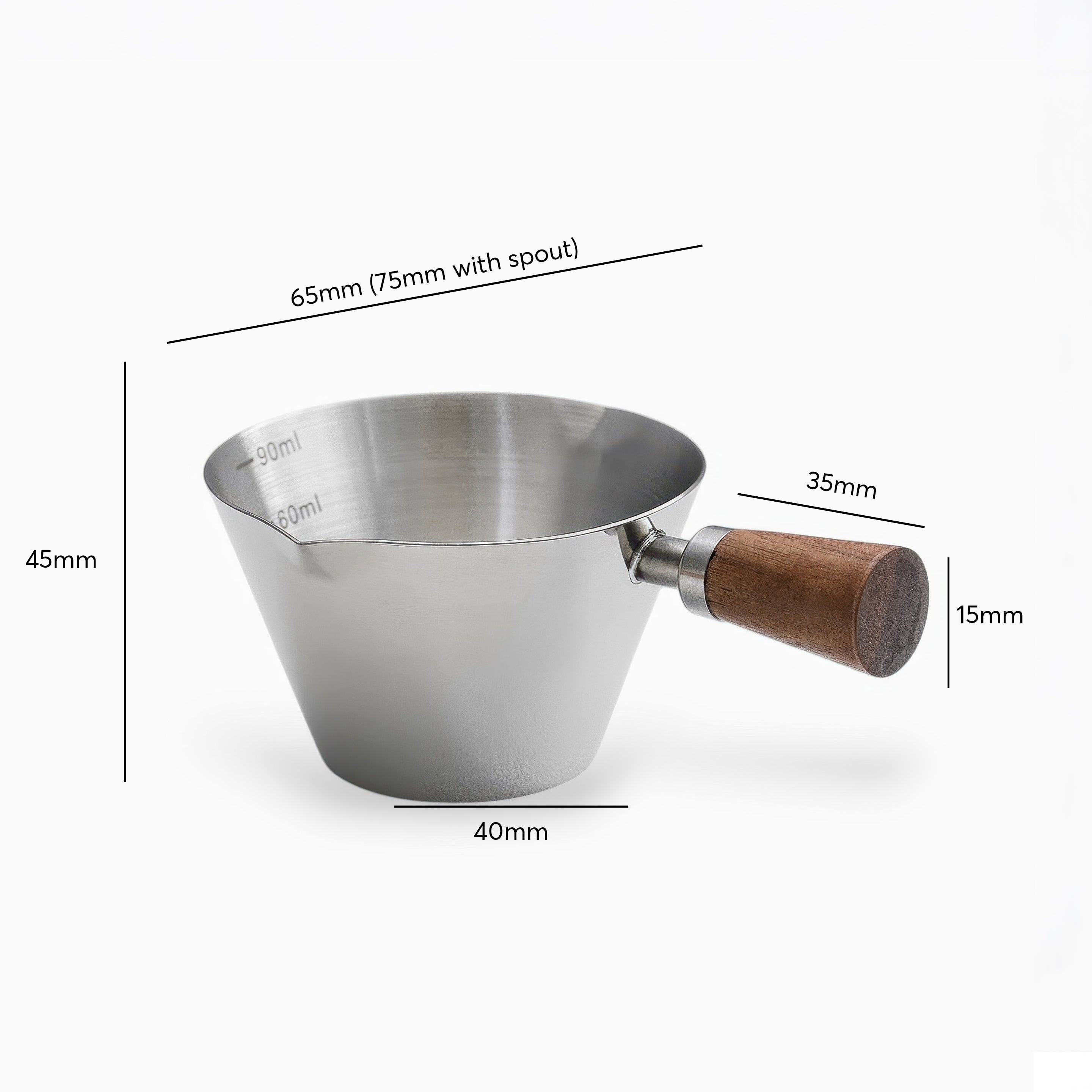 Espresso-Extraktionsmessbecher