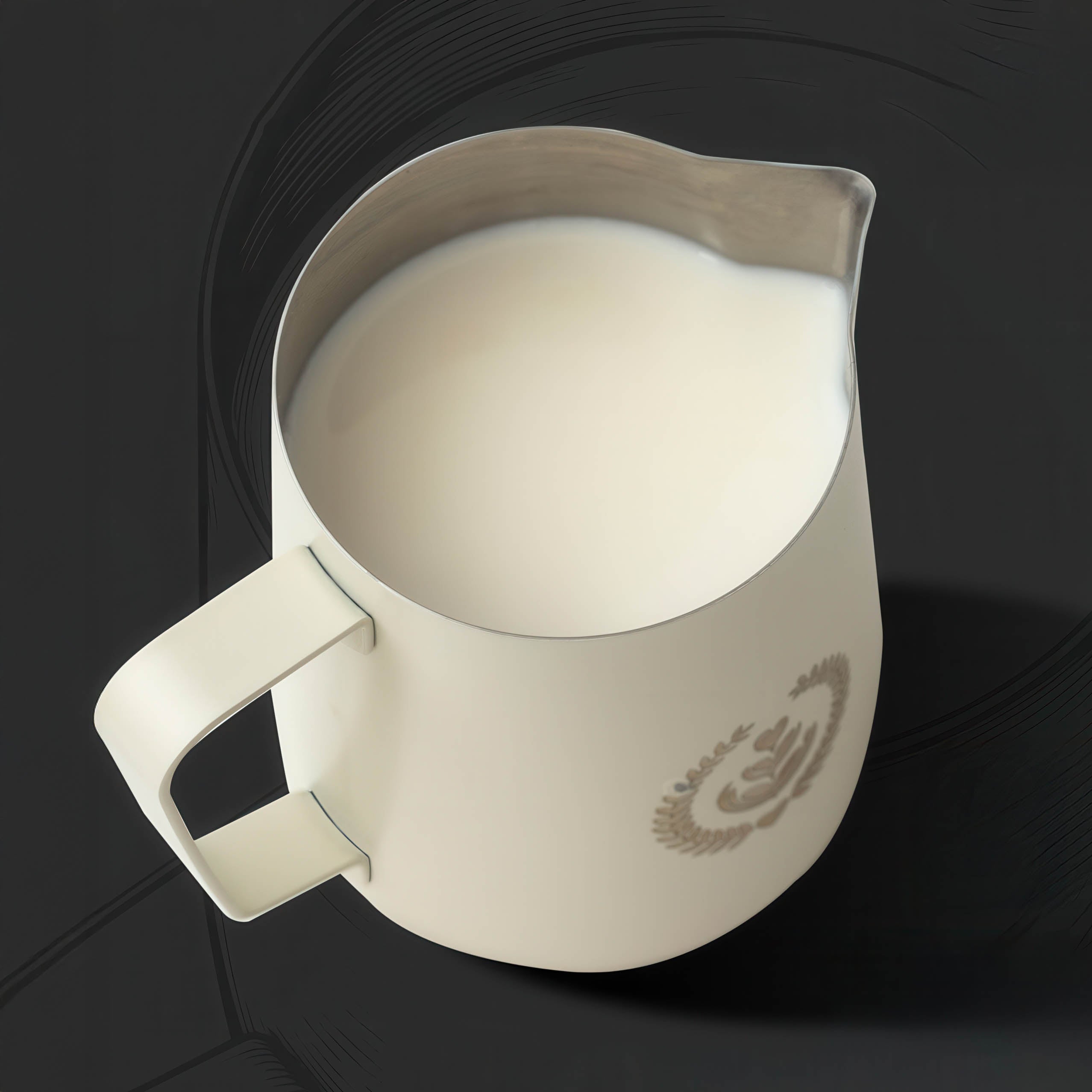 Anti-Überlauf-Milchkanne 600ml – Latte Art Kanne