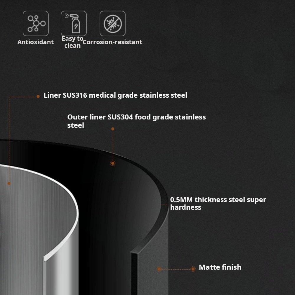 Double-Wall Insulated Tumbler - SUS316 Liner