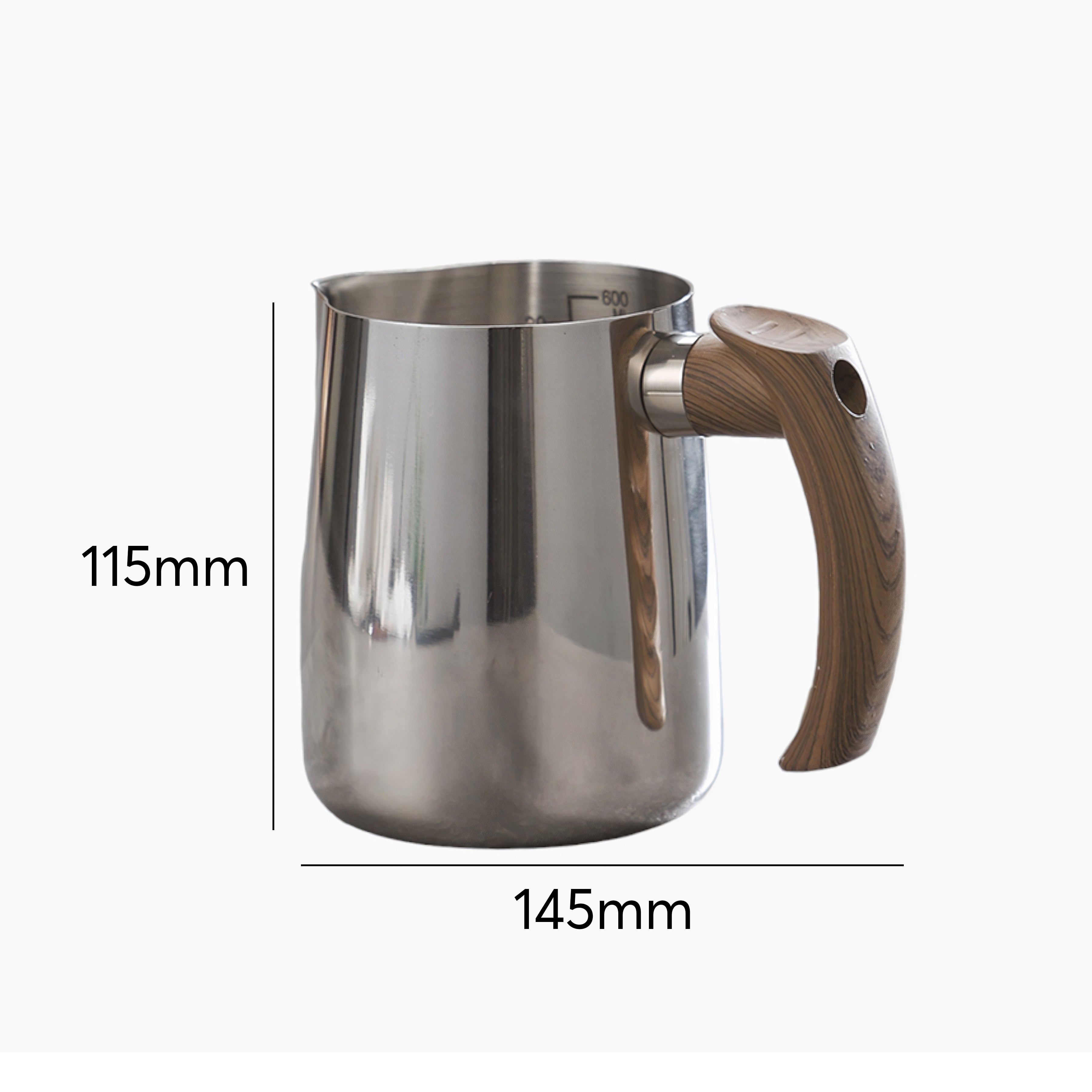 Thickened Milk Jugs For Latte, Cappuccino And Frothing Milk - Lastaforest