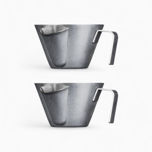 Stainless Steel Espresso Cup with Filter - Thumbnail 4