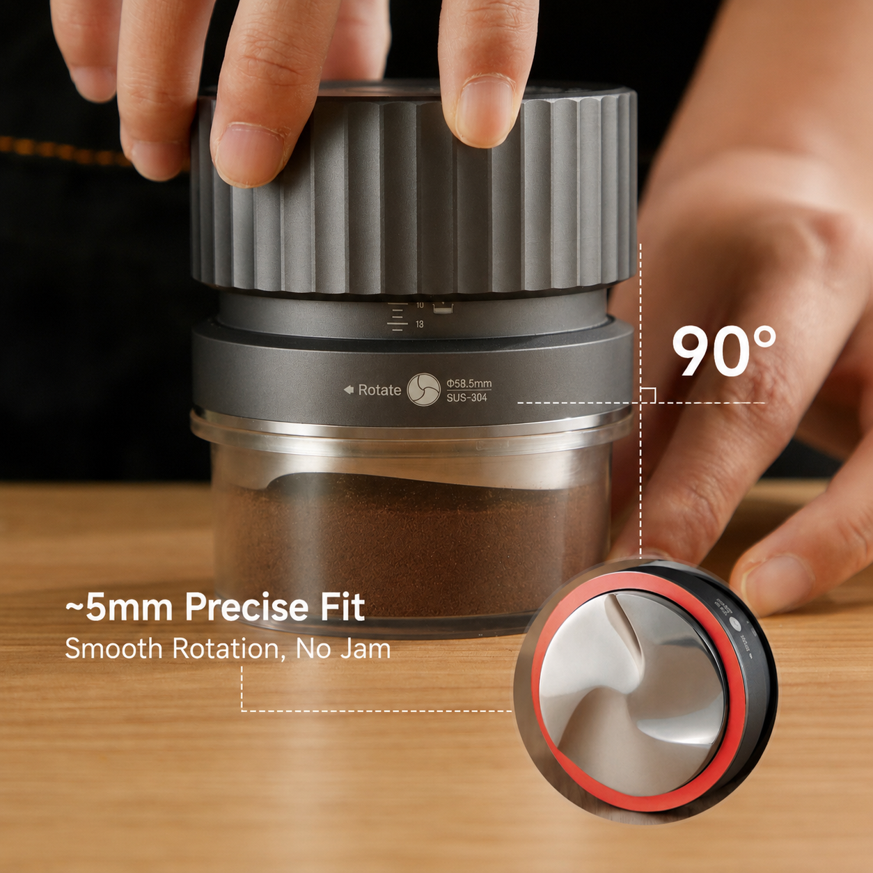 Auto-Gravity Precision Tamper & Distributor