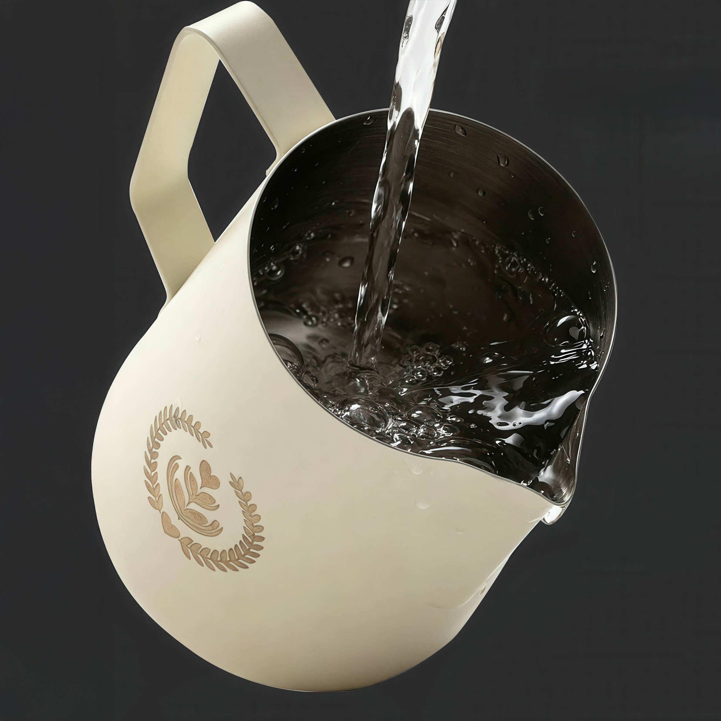 Anti-Überlauf-Milchkanne 600ml – Latte Art Kanne