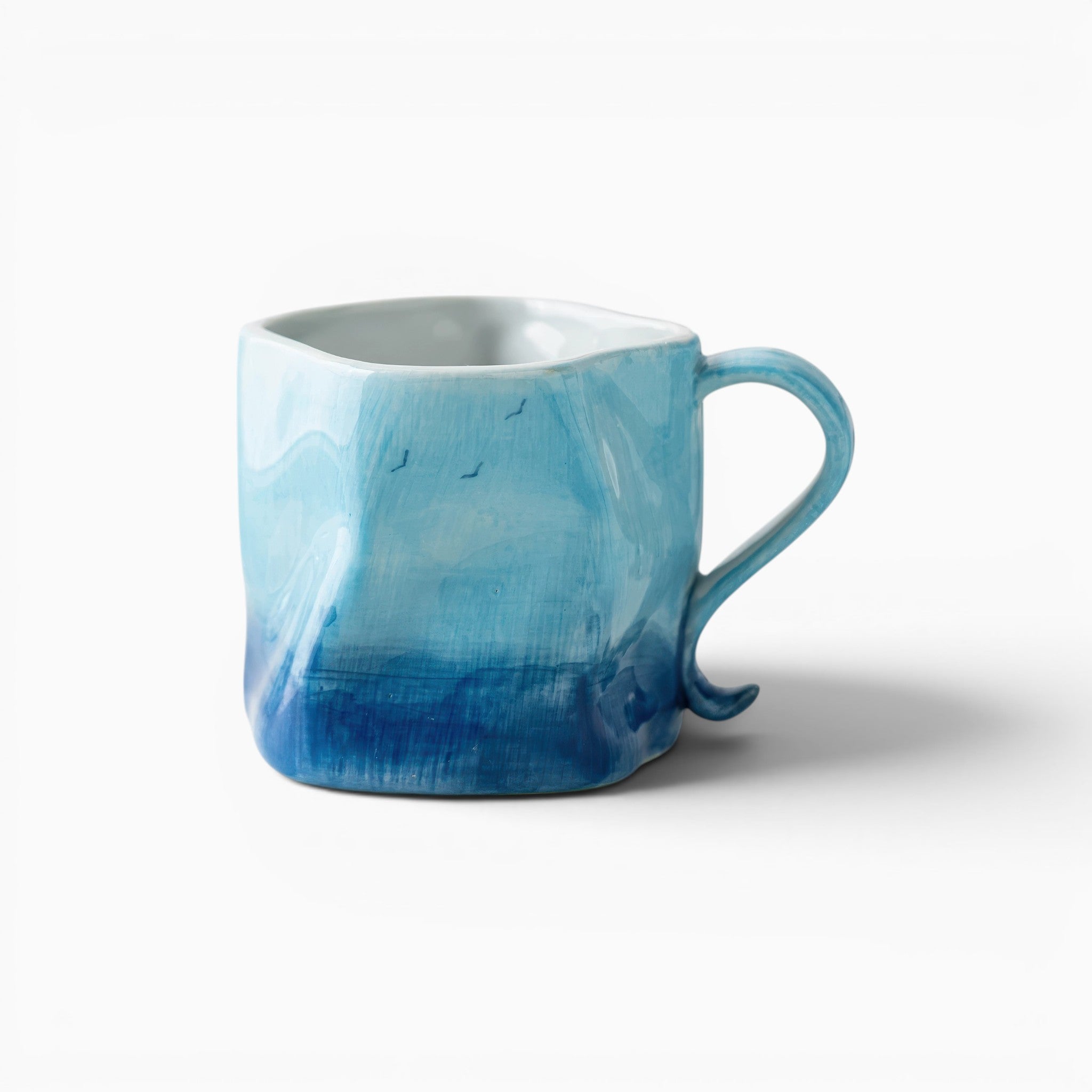 Hand-Painted Ceramic Coffee Mug