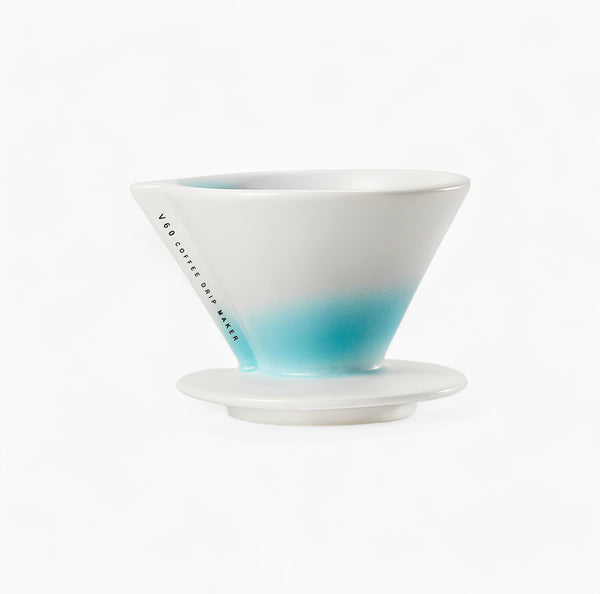 V60セラミックプアオーバーコーヒードリッパー付きシェアリングポット