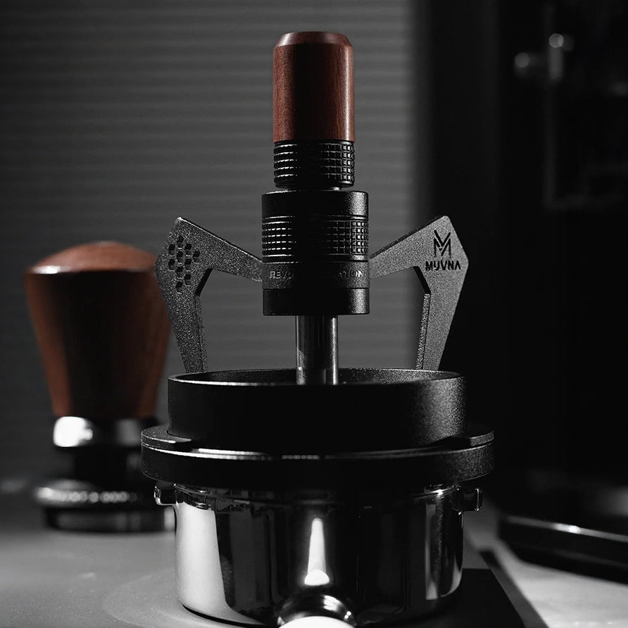 Geared Spinning WDT Tool - Espresso Distribution - MUVNA - Lastaforest