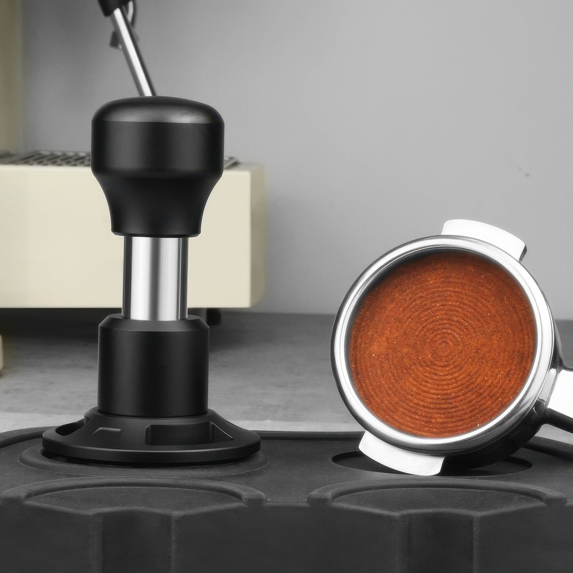 Spring-Loaded Constant Pressure Tamper