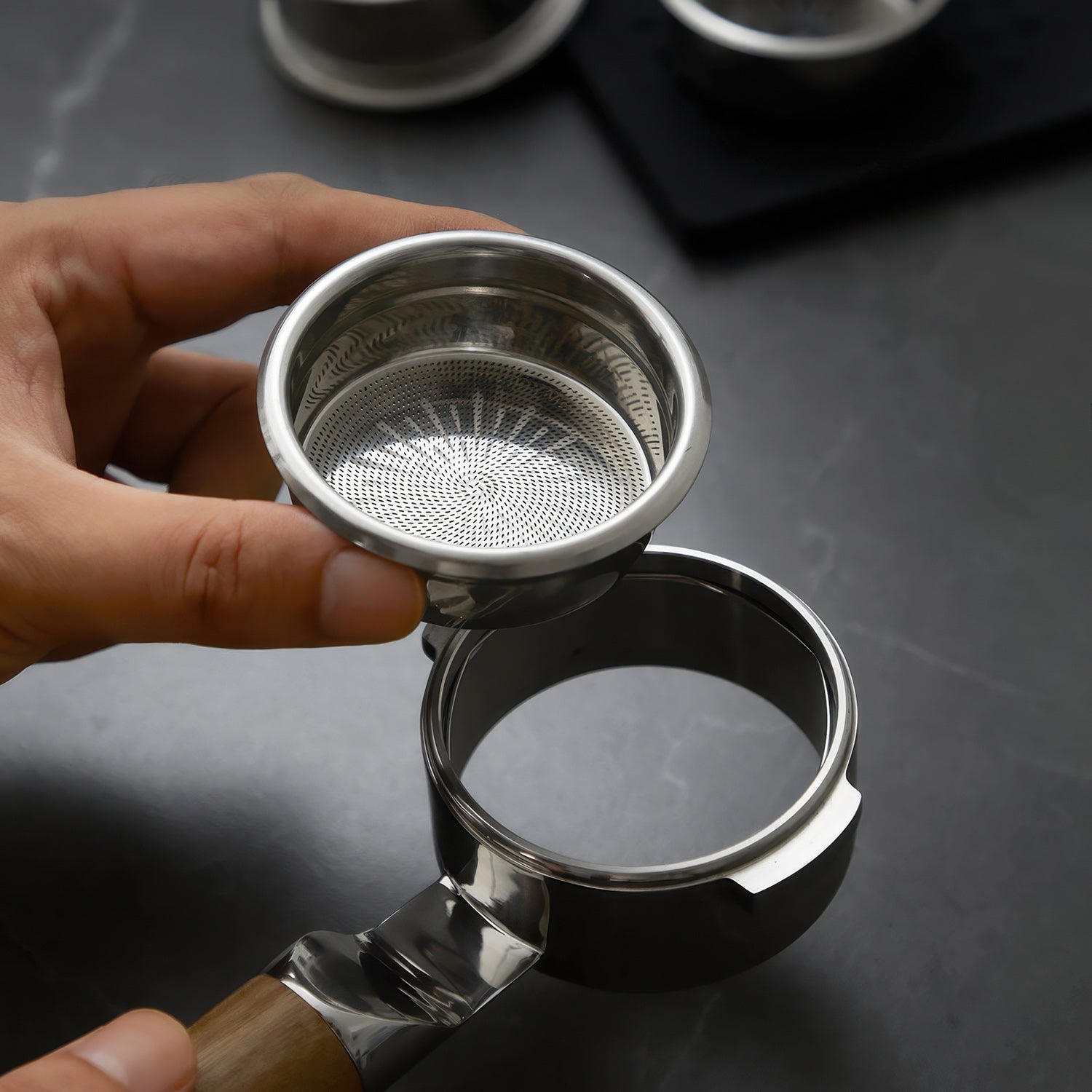Matrix Doppelshot Siebträgerkorb für Espresso