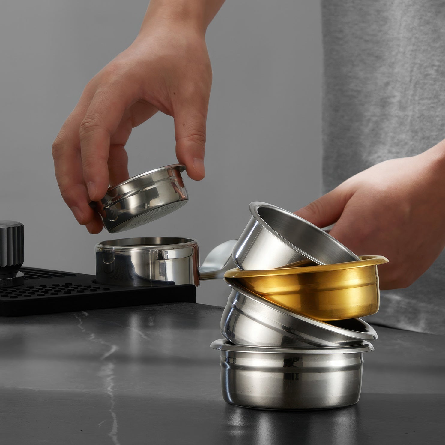 Matrix Doppelshot Siebträgerkorb für Espresso