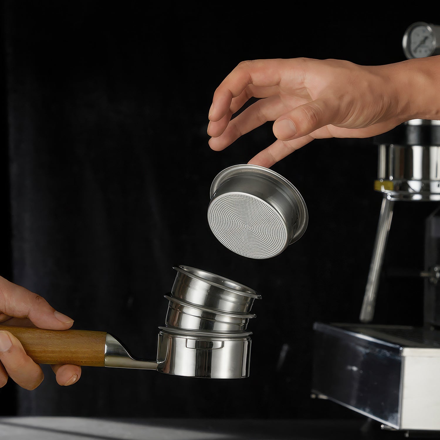 Matrix Doppelshot Siebträgerkorb für Espresso